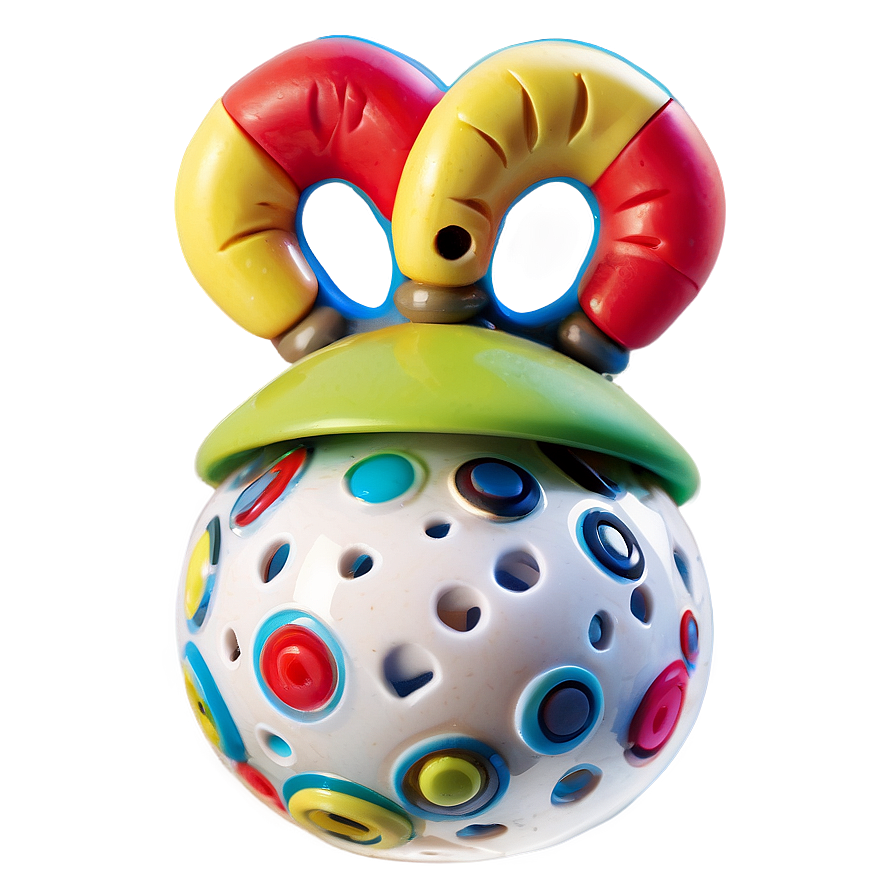 Baby Rattle With Movable Parts Png Dkl79