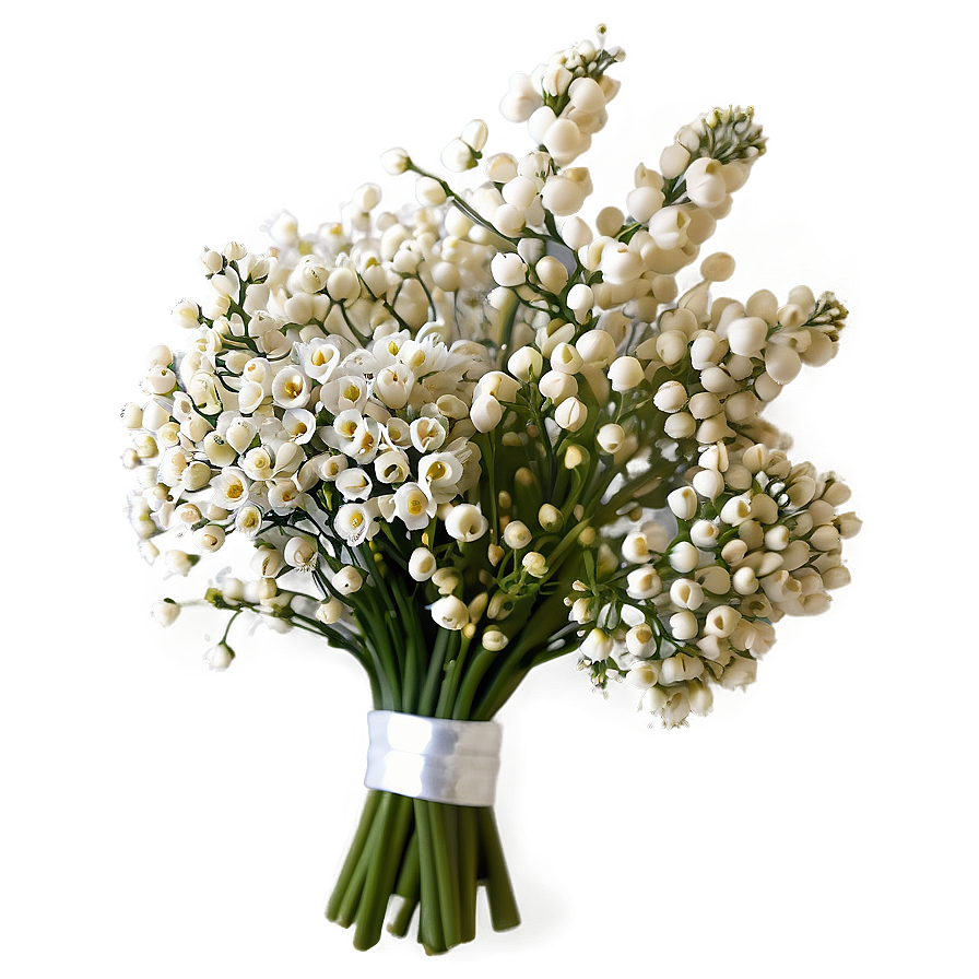 Baby's Breath Bridal Bouquet Png Nwx73 Image