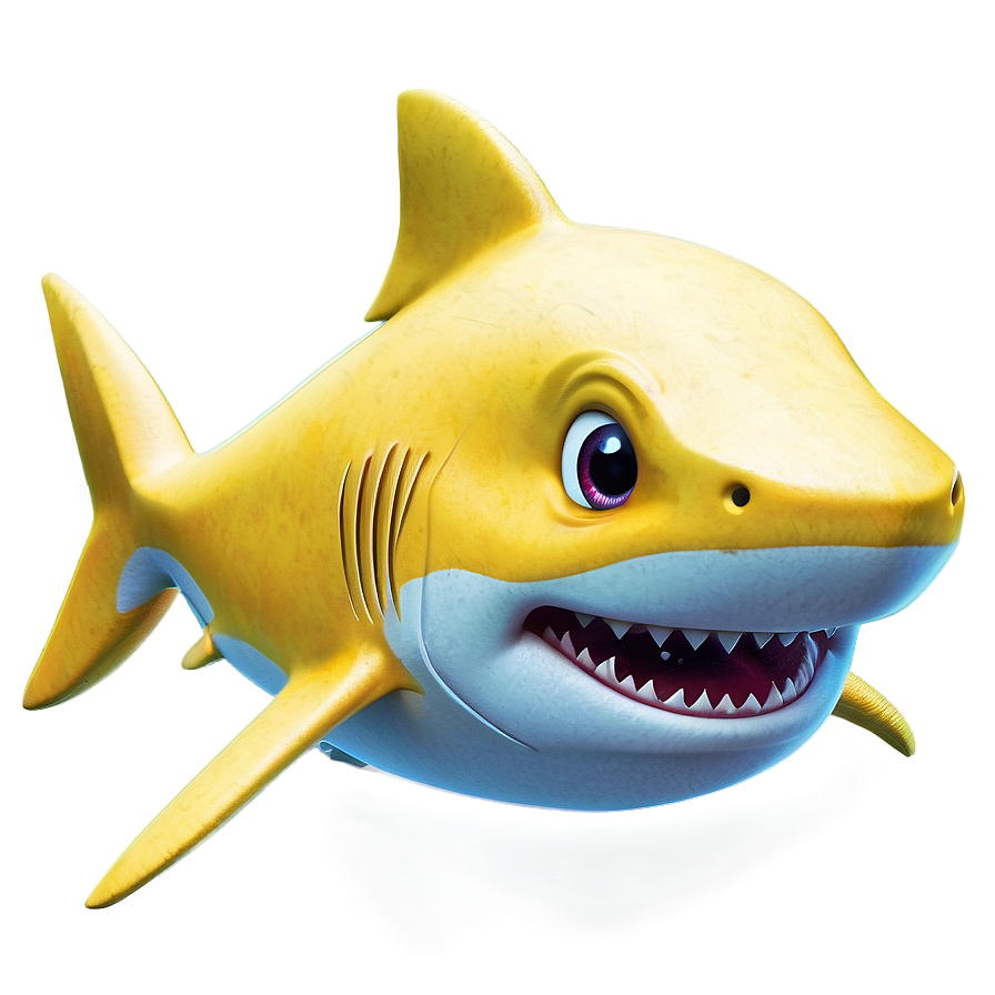 Baby Shark In Yellow Png 28