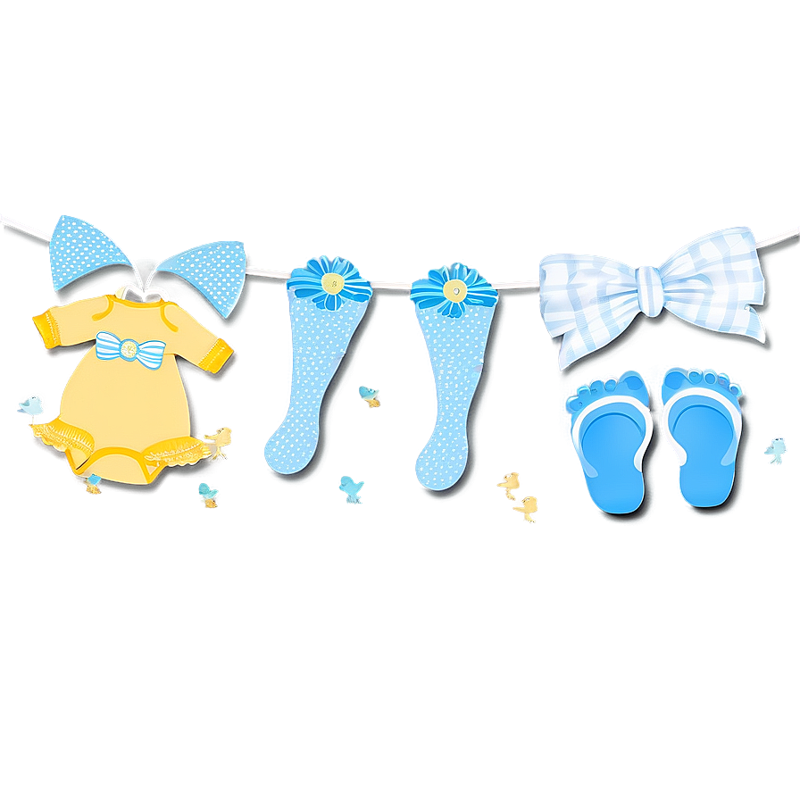 Baby Shower Banner Printable Png Bhb78