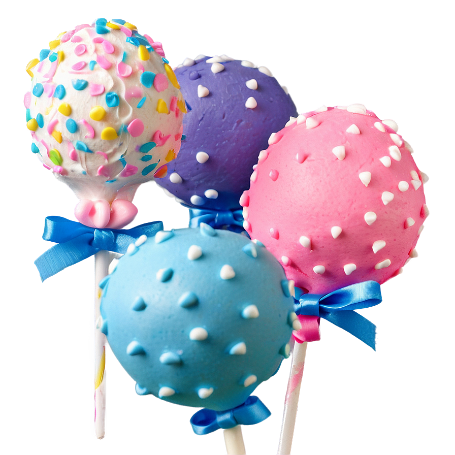 Baby Shower Cake Pops Png 06272024