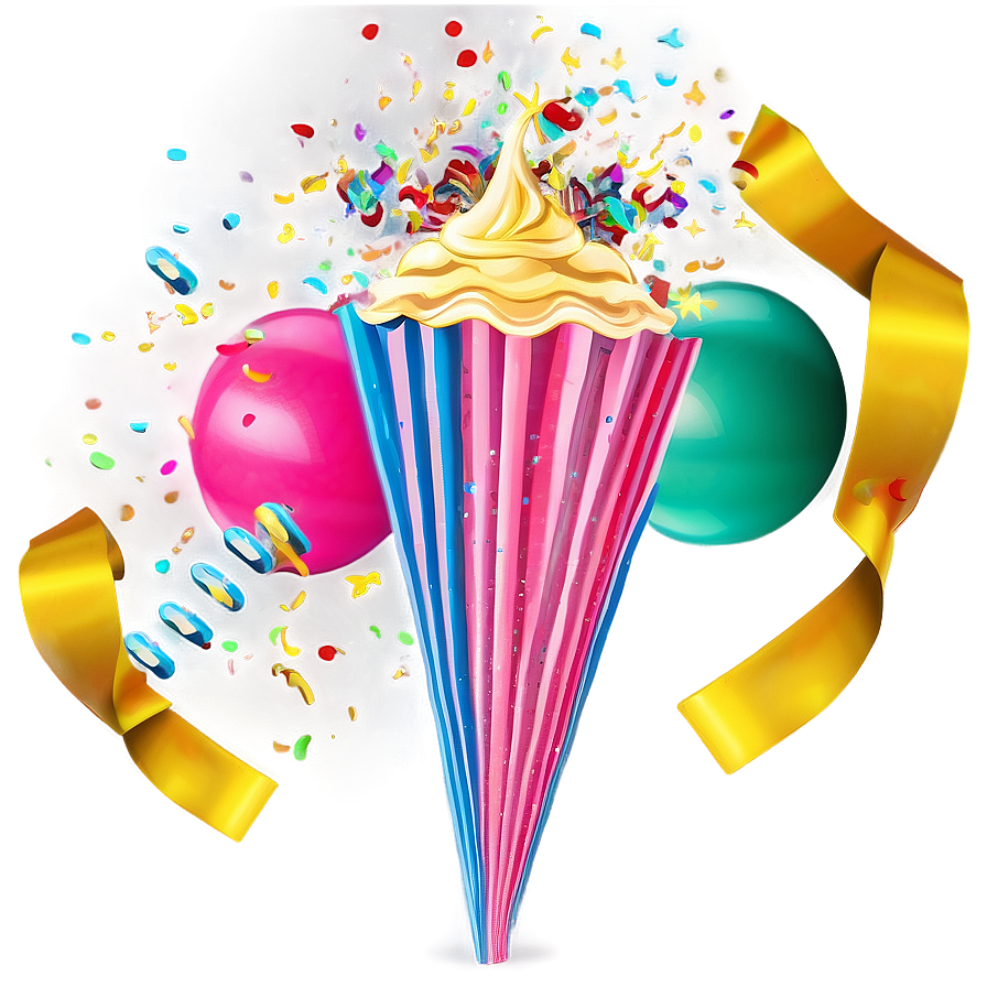 Baby Shower Confetti Popper Png 53