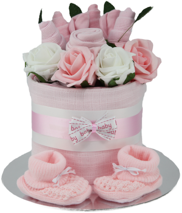 Baby Shower Flowerand Clothing Bouquet