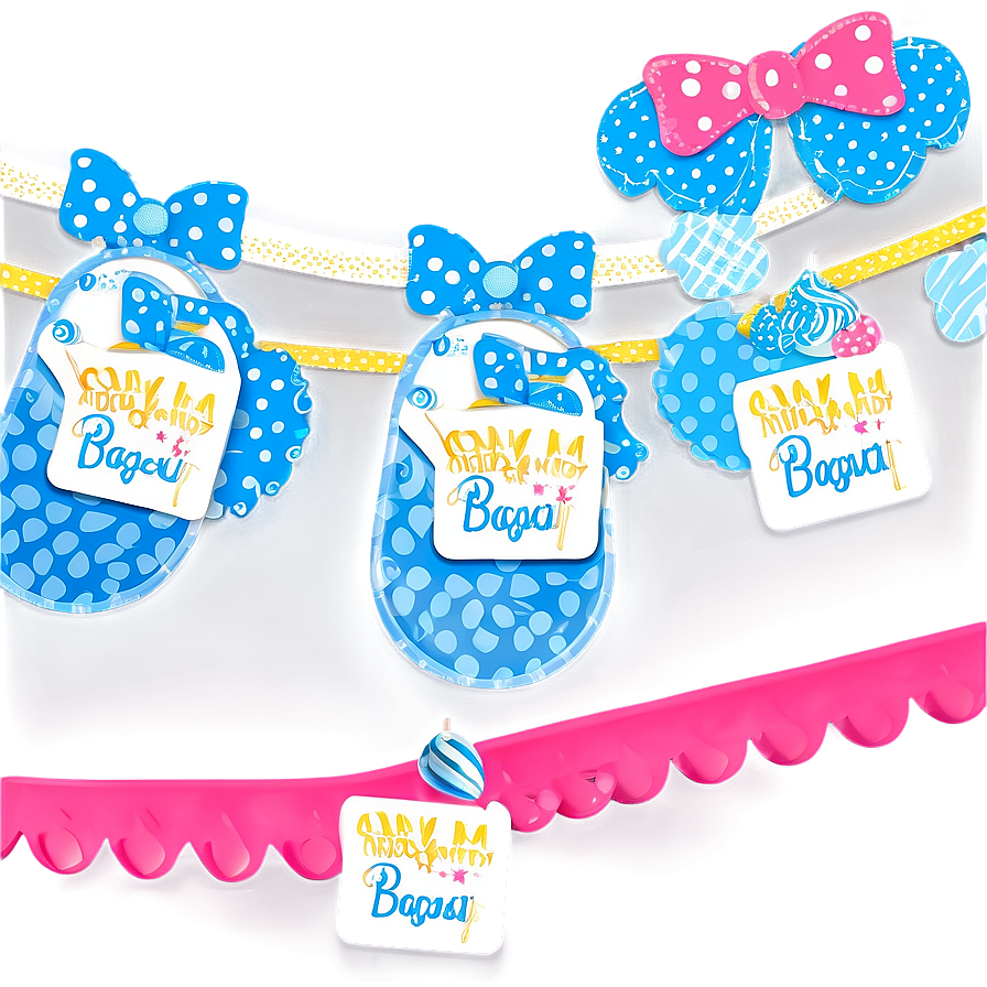 Baby Shower Girl Decorations Png Bxj