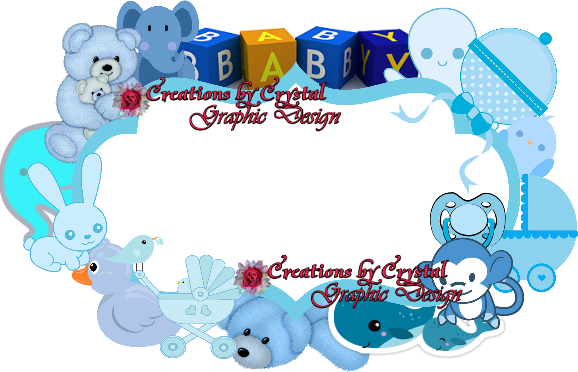 Baby Shower Invitation Template Design