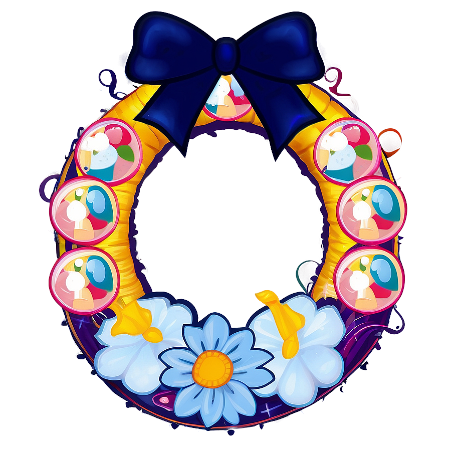 Baby Shower Wreath Png Nmd4