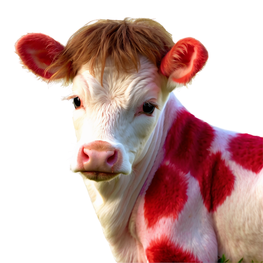 Baby Strawberry Cow Png Ies49