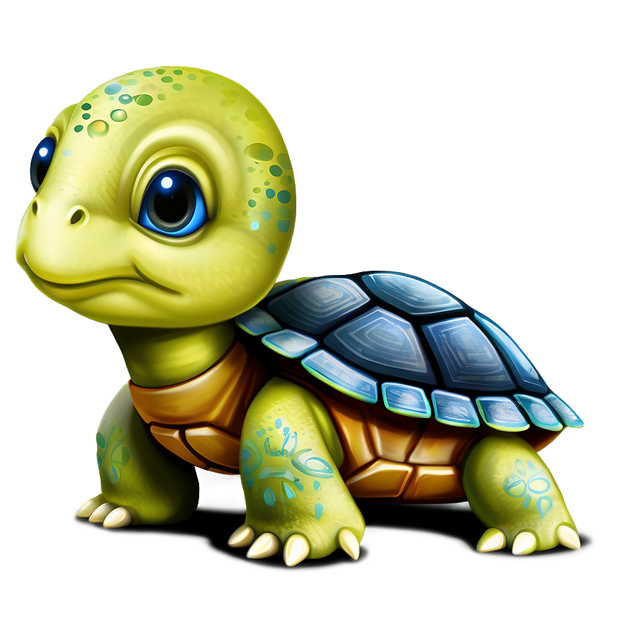 Baby Turtle Drawing Png 06252024