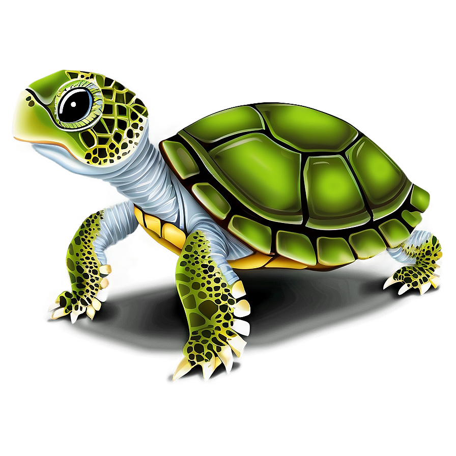 Baby Turtle Illustration Png Dbd40