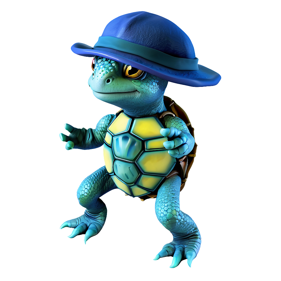 Baby Turtle With Hat Png Iev75