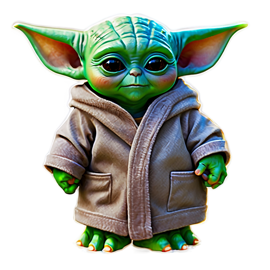 Baby Yoda And Friends Cartoon Png 79