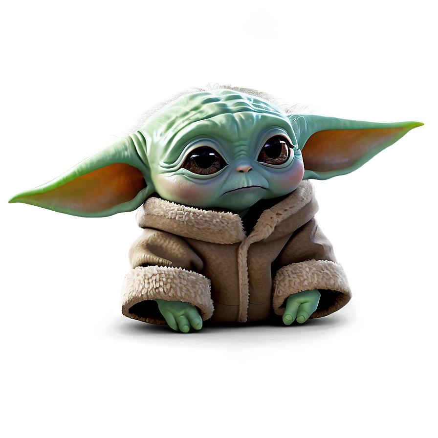 Baby Yoda Christmas Theme Png Wpg