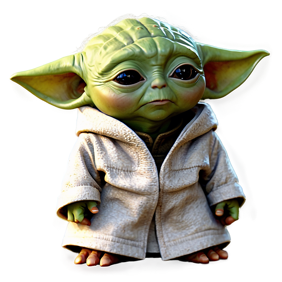 Baby Yoda Eyes Closed Png Yli40