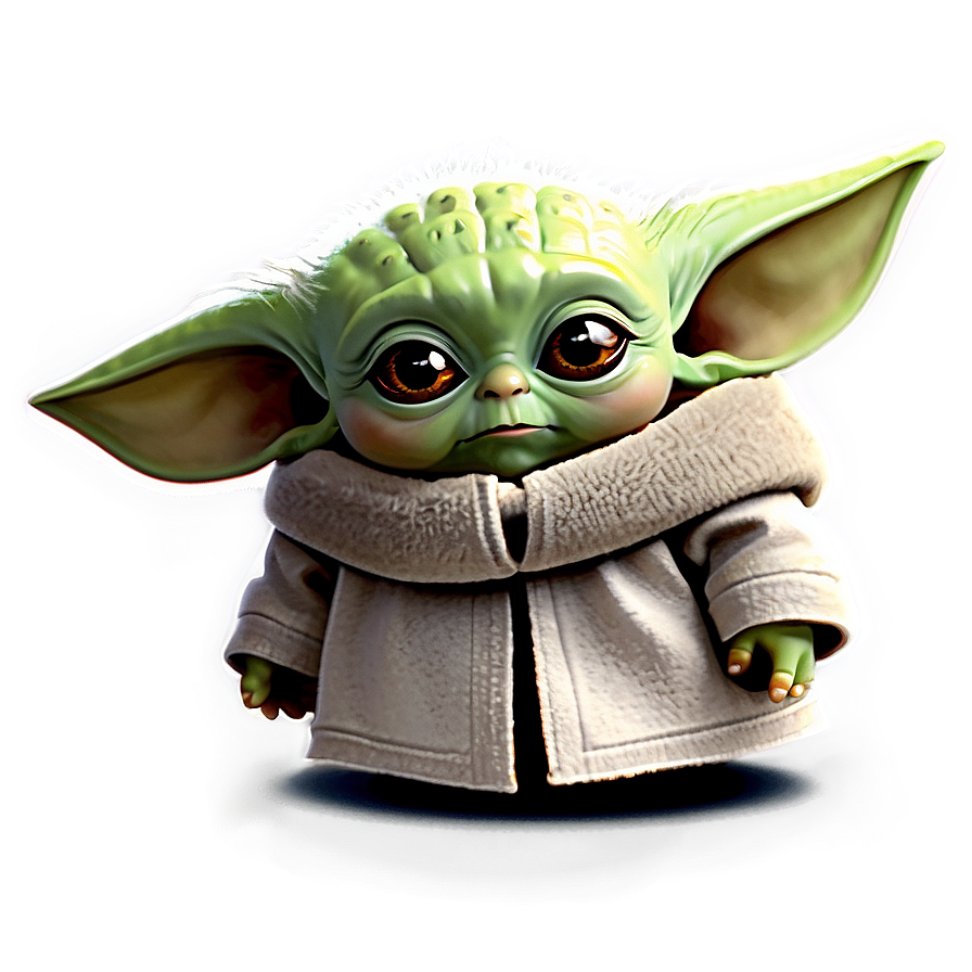 Baby Yoda Halloween Cartoon Png Wch4