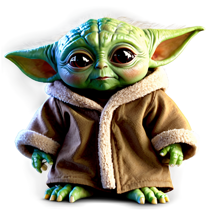 Baby Yoda Halloween Costume Png 21