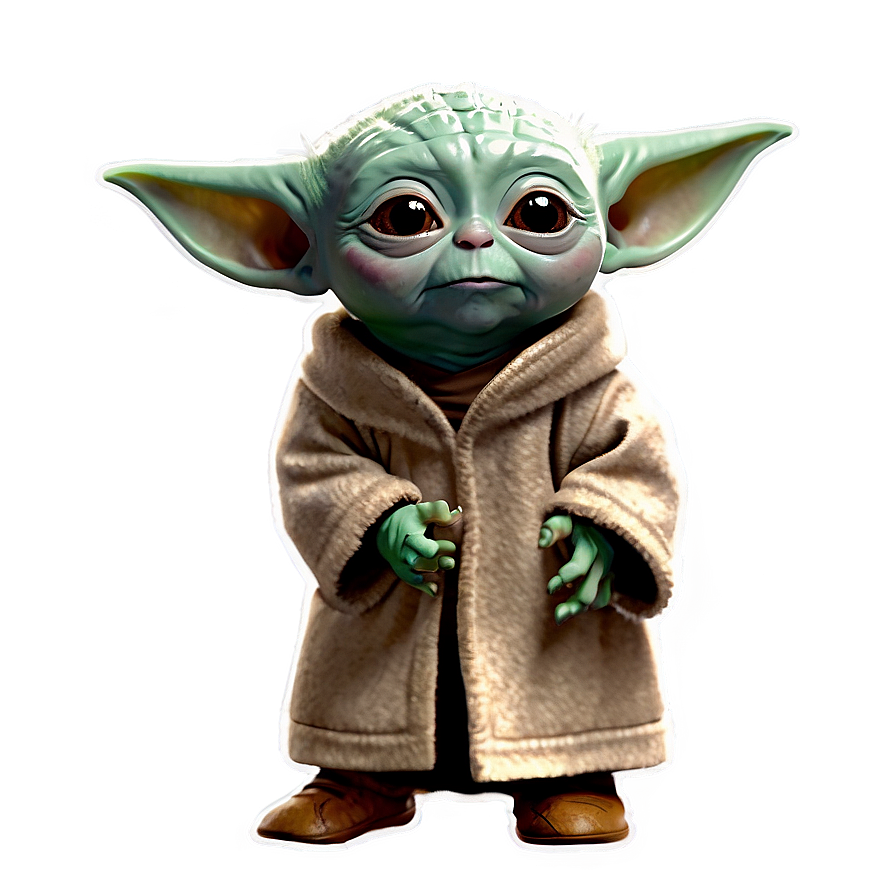 Baby Yoda Night Scene Png 81