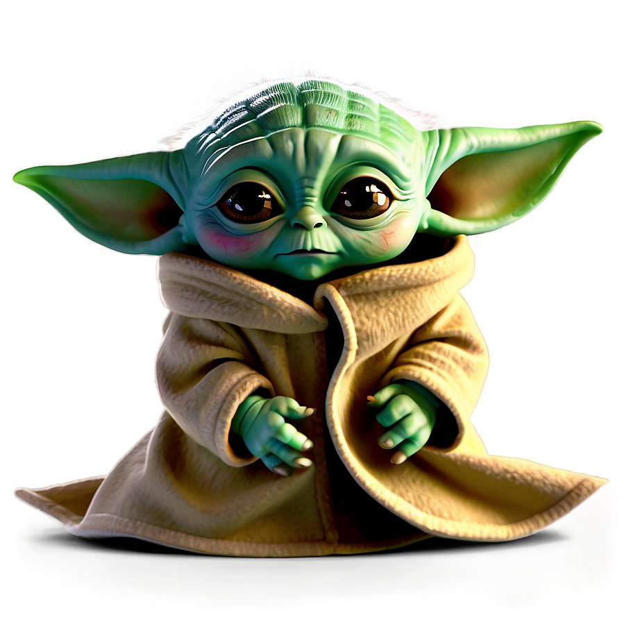 Baby Yoda Night Scene Png Mfv