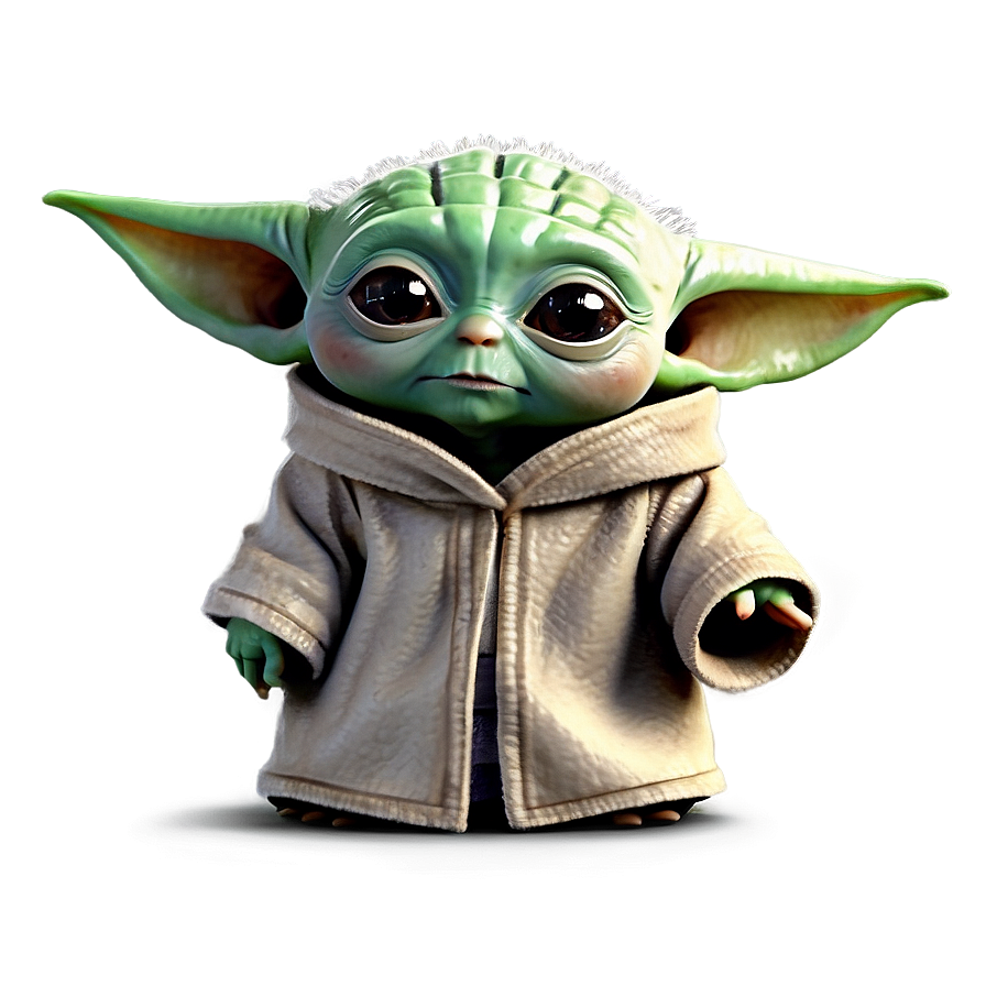 Baby Yoda Star Wars Cartoon Png Hdt