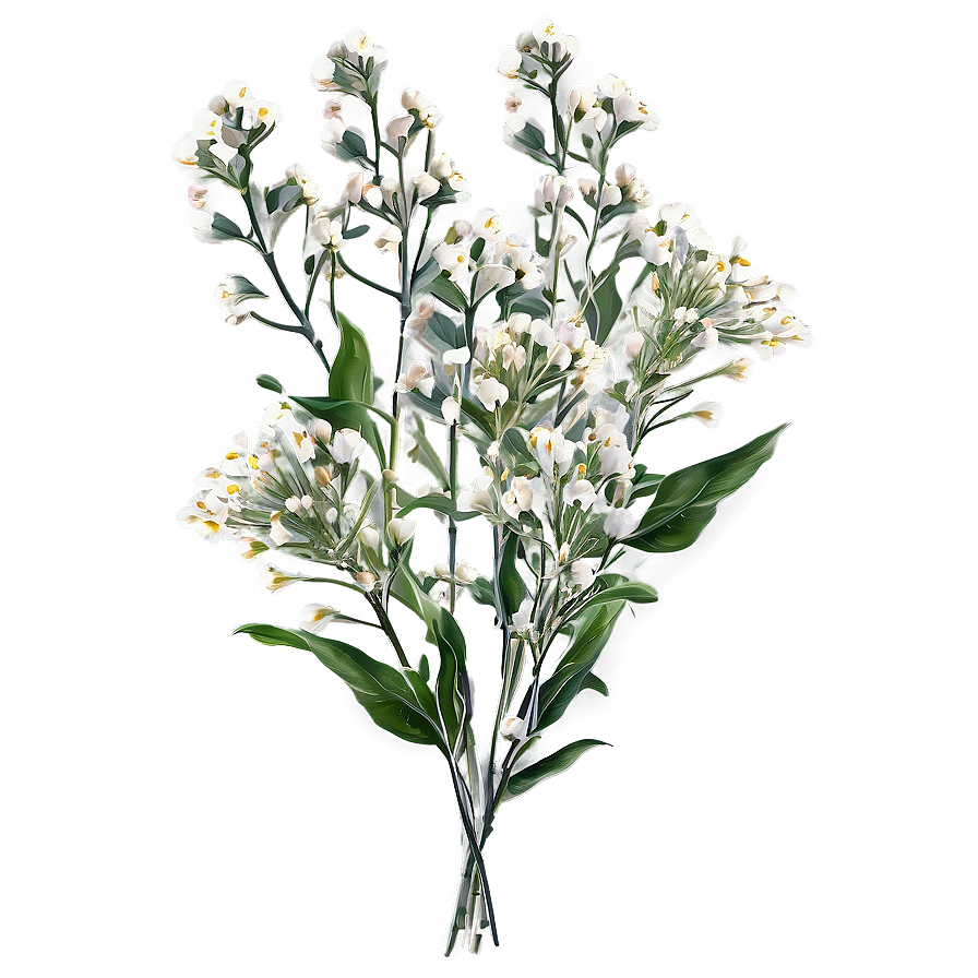 Babys Breath Fairy Lights Decor Png 86