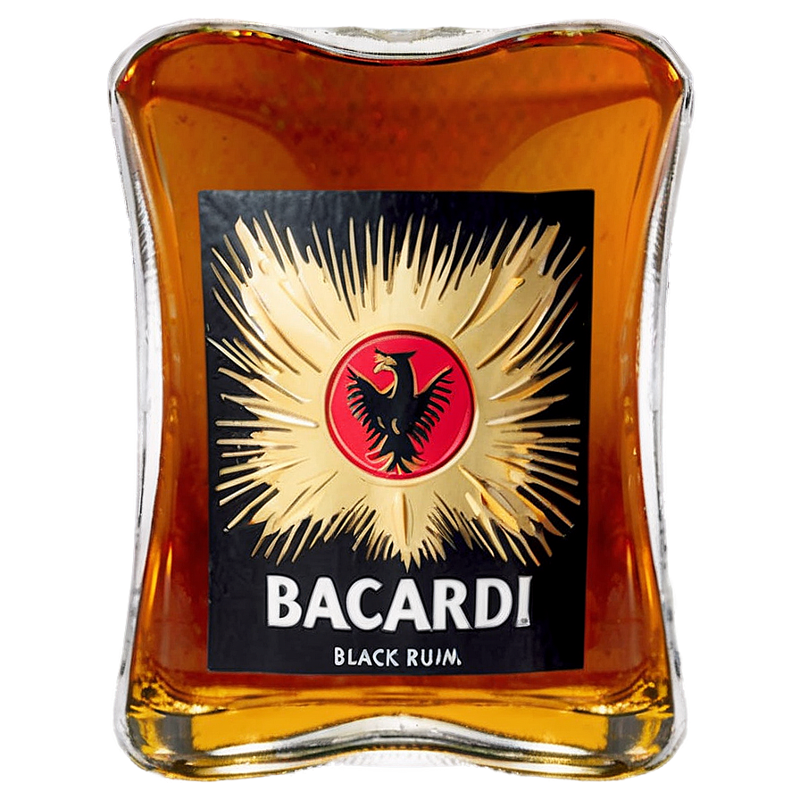 Bacardi Black Rum Png 99