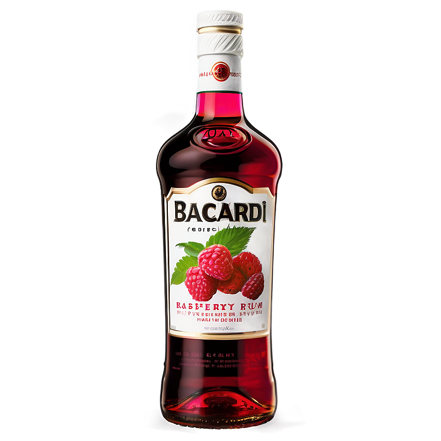 Bacardi Razz Raspberry Rum Png 06282024