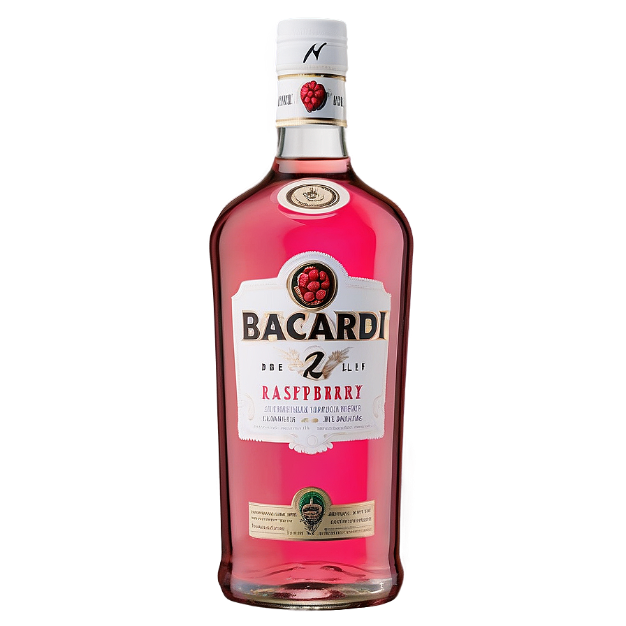 Bacardi Razz Raspberry Rum Png Qql