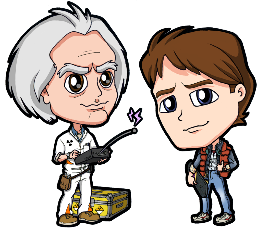 Back To The Future_ Animated Characters