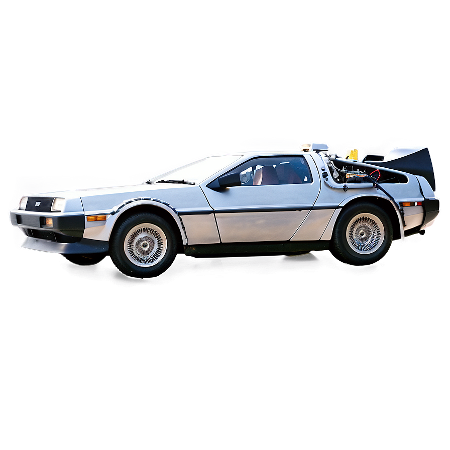 Back To The Future Delorean Flying Png 06112024