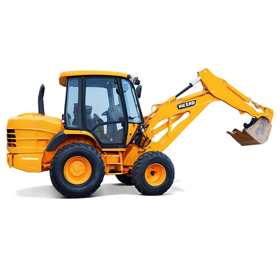 Backhoe Loader With Bucket Png Vdp41