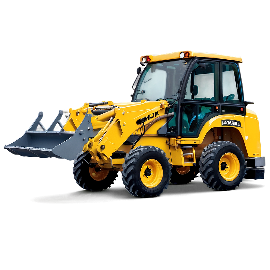 Backhoe Worksite Vehicle Png 12