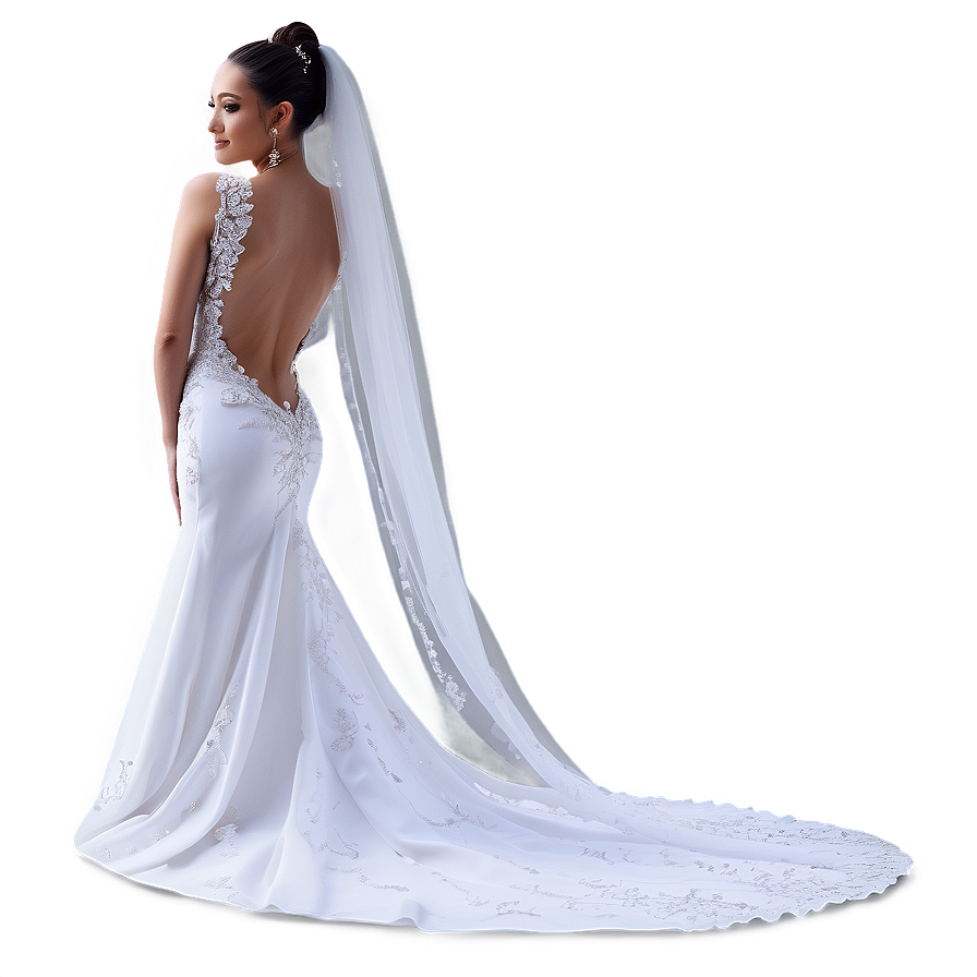 Backless Wedding Gowns Png Fqv