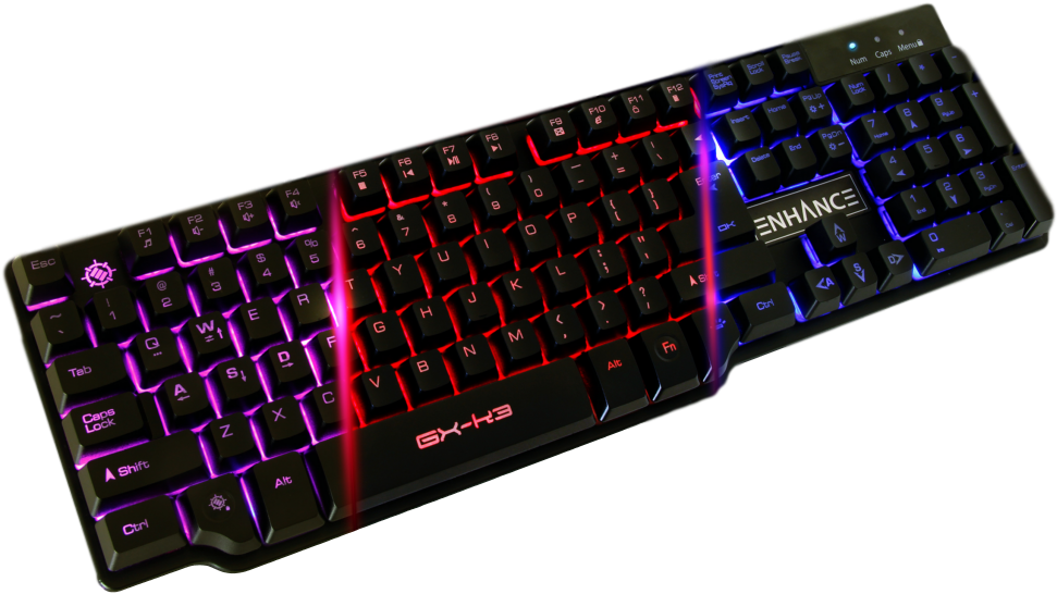 Backlit Gaming Keyboard E N H A N C E