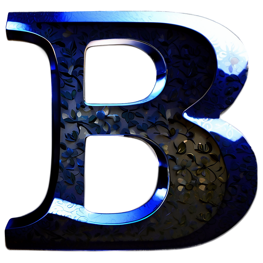 Backlit Letter B Png Tjk63