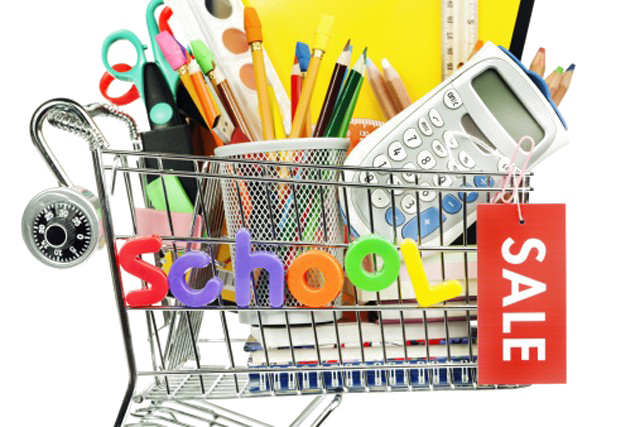 Backto School Supplies Sale Image