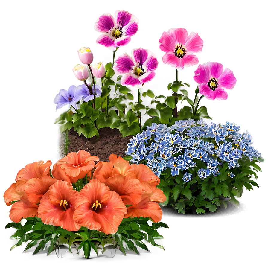 Backyard Flower Bed Png Tiw