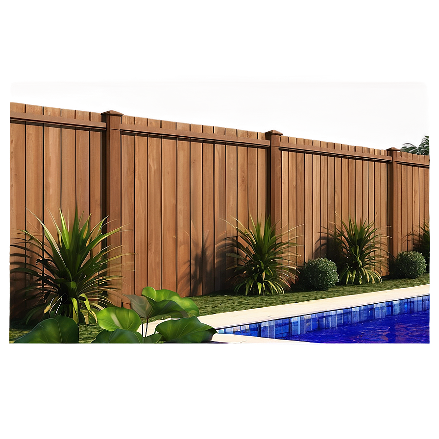 Backyard Privacy Fencing Png 1