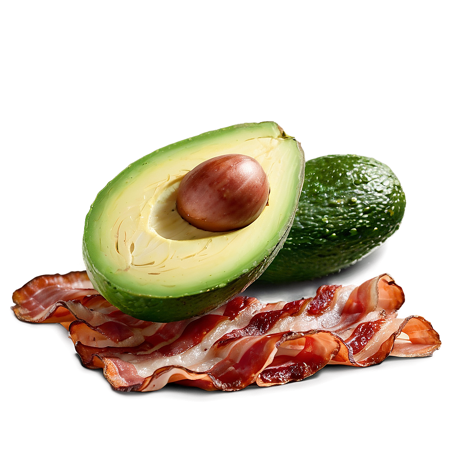 Bacon And Avocado Png Eny