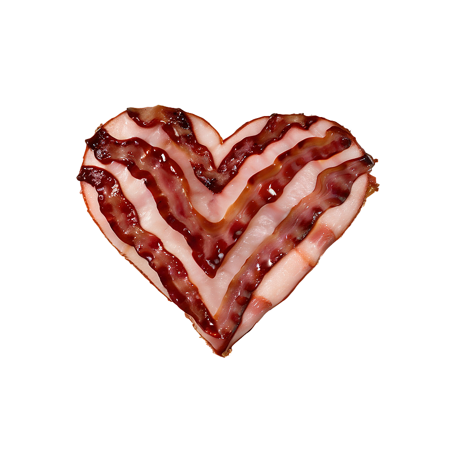 Bacon Heart Png Qsk1