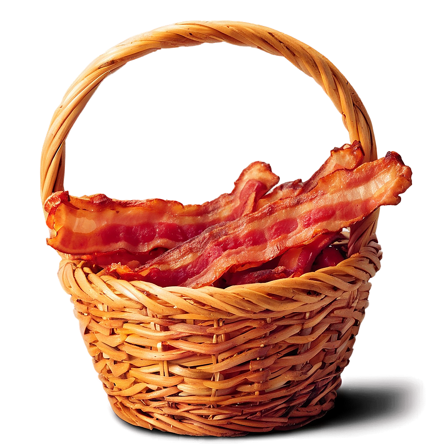 Bacon In Basket Png Owj29