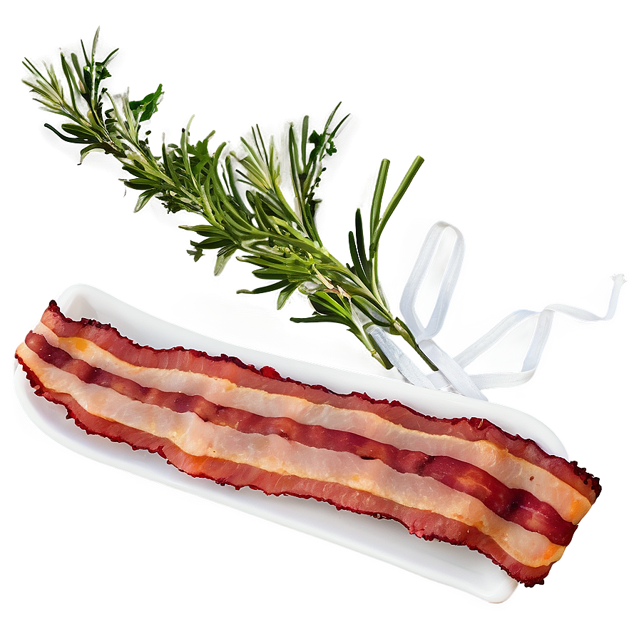 Bacon With Herbs Png 98