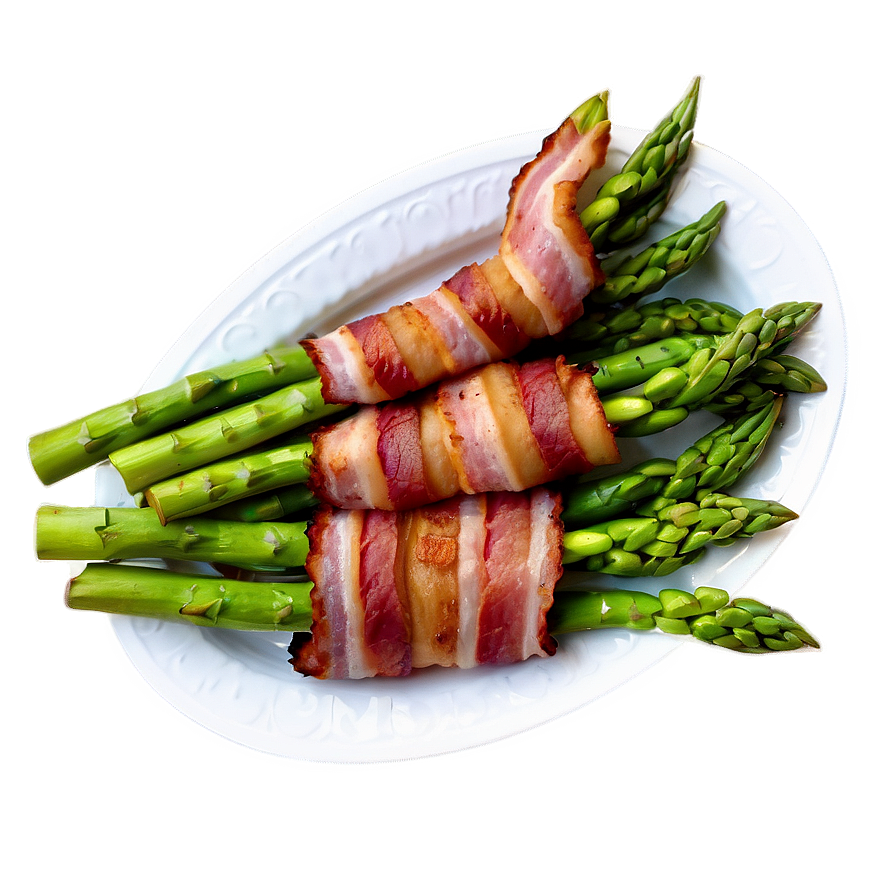 Bacon Wrapped Asparagus Png Dct