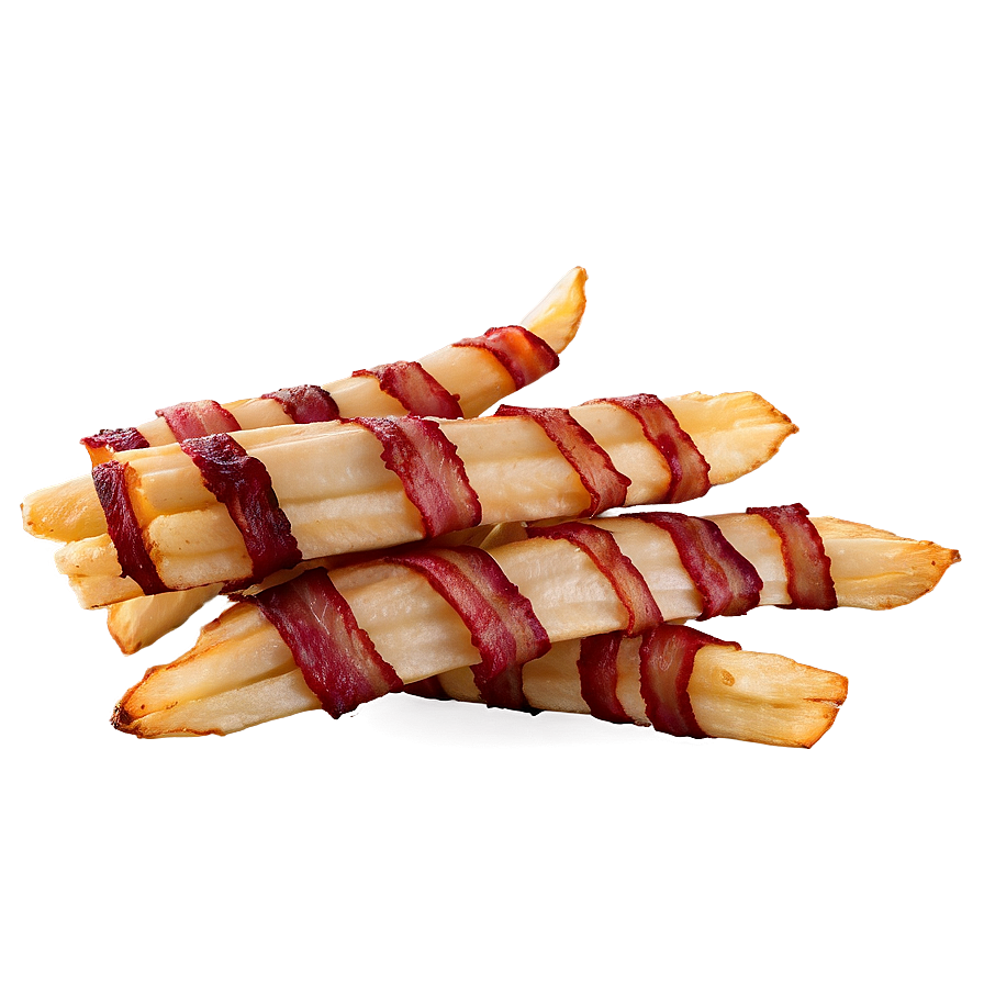 Bacon Wrapped Fries Png 05242024