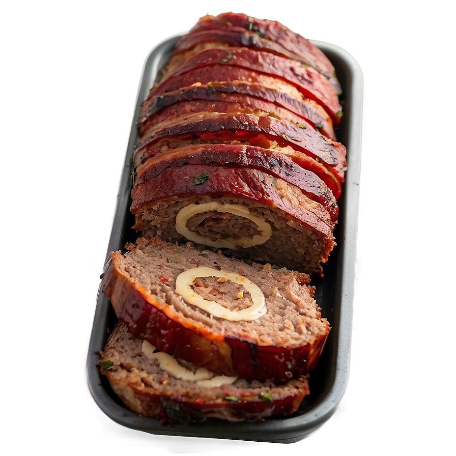 Bacon Wrapped Meatloaf Png 06272024