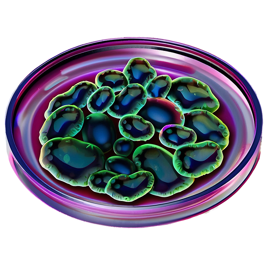 Bacteria In Petri Dish Png Pmk89