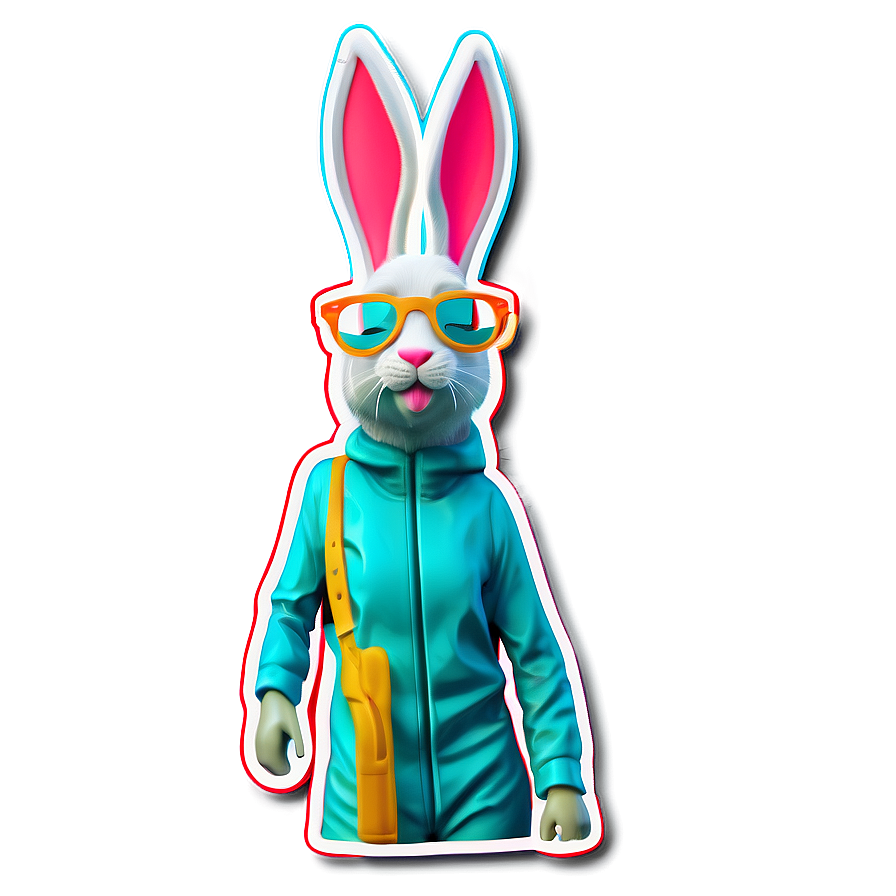 Bad Bunny Exclusive Stickers Png 06272024