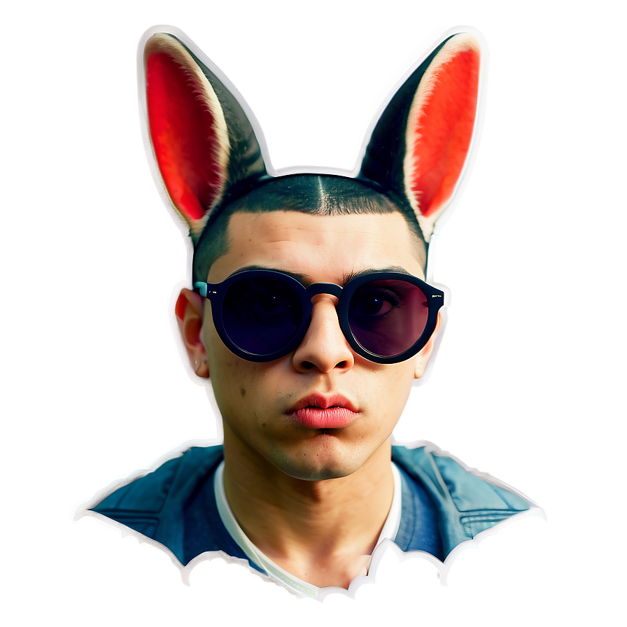 Bad Bunny Exclusive Stickers Png 24