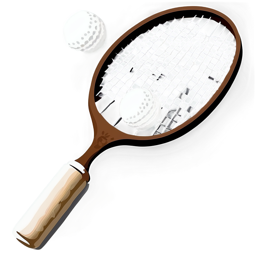 Badminton Racket And Ball Png Kdk