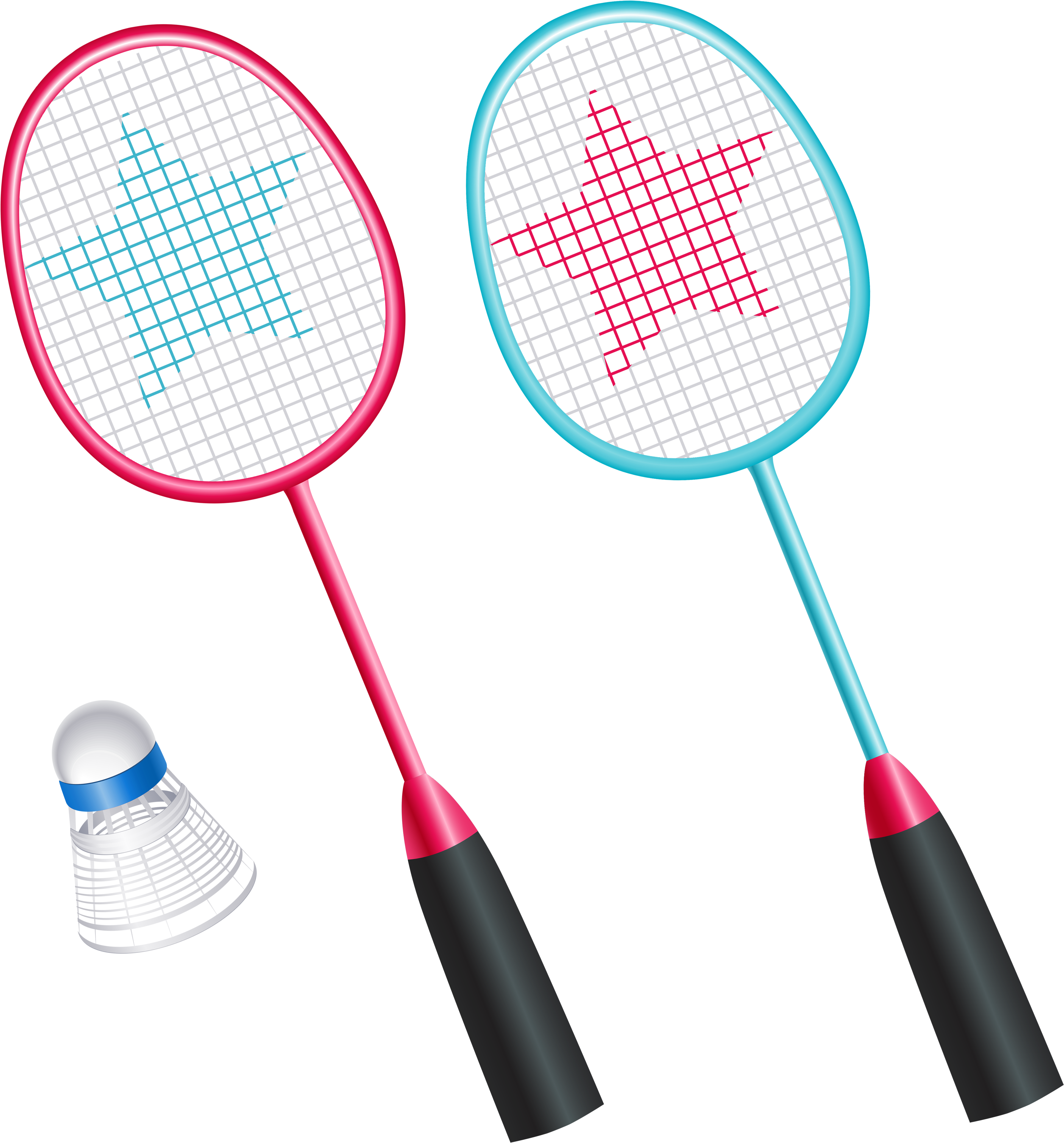 Badminton Racketsand Shuttlecock