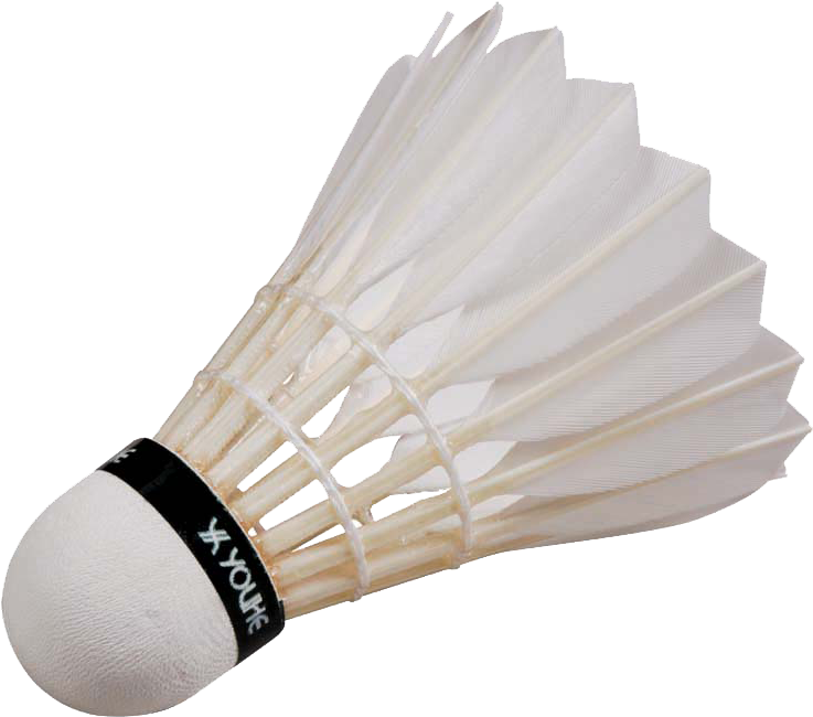 Badminton Shuttlecock Isolated