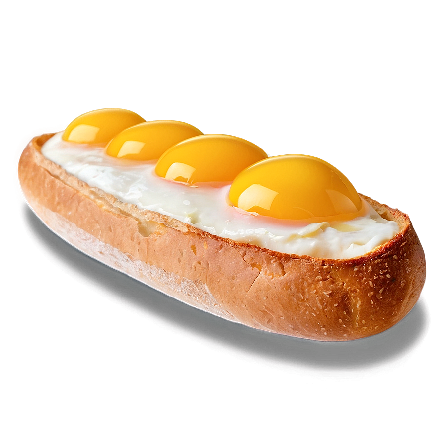 Baguette And Eggs Png Qcr